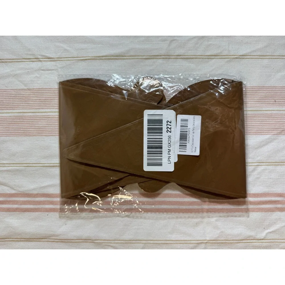 60 Pcs Chocolate Brown Foil Balloons Mylar Party Decorations Birthday